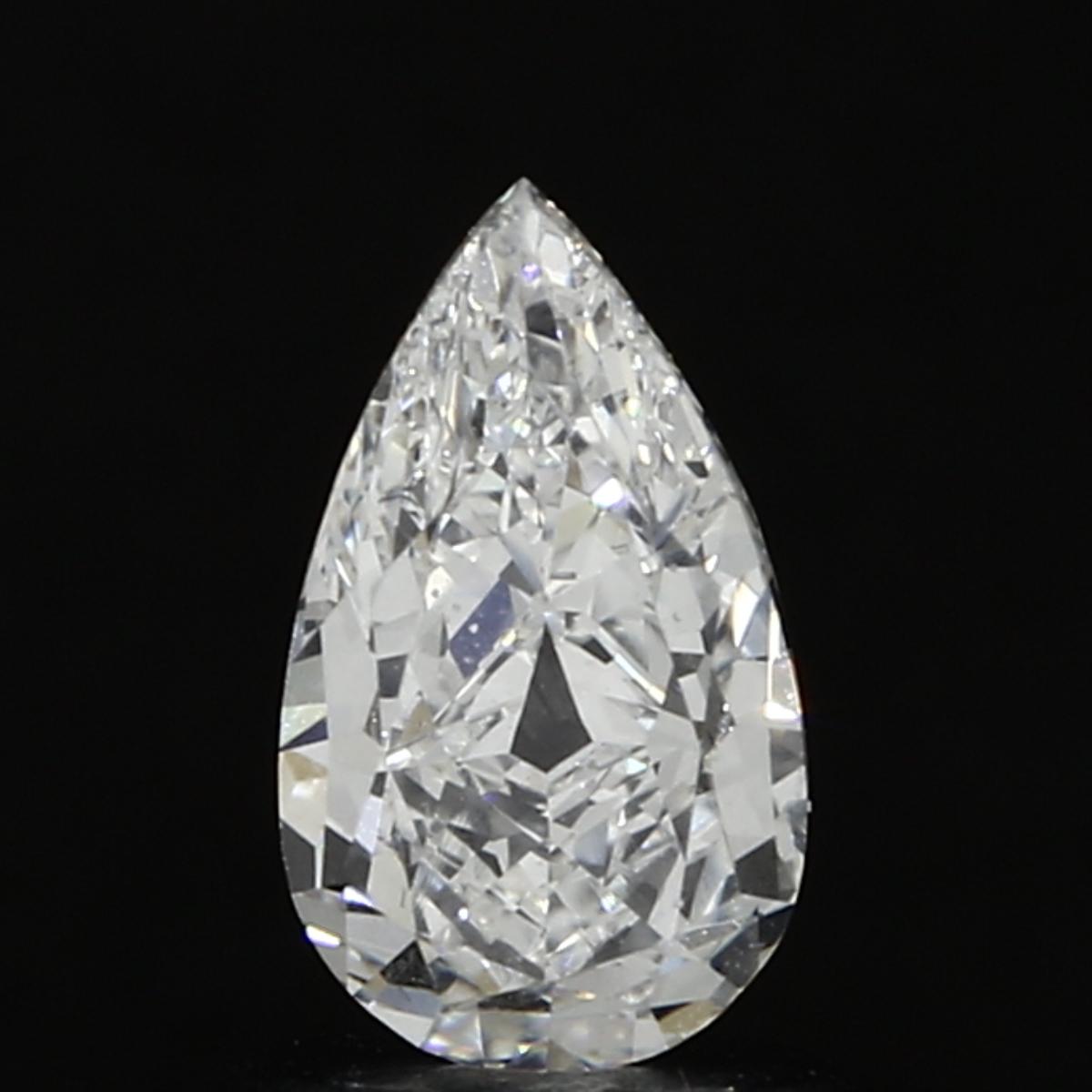 1.02 Carat F-VS1 Excellent Pear Diamond Image 