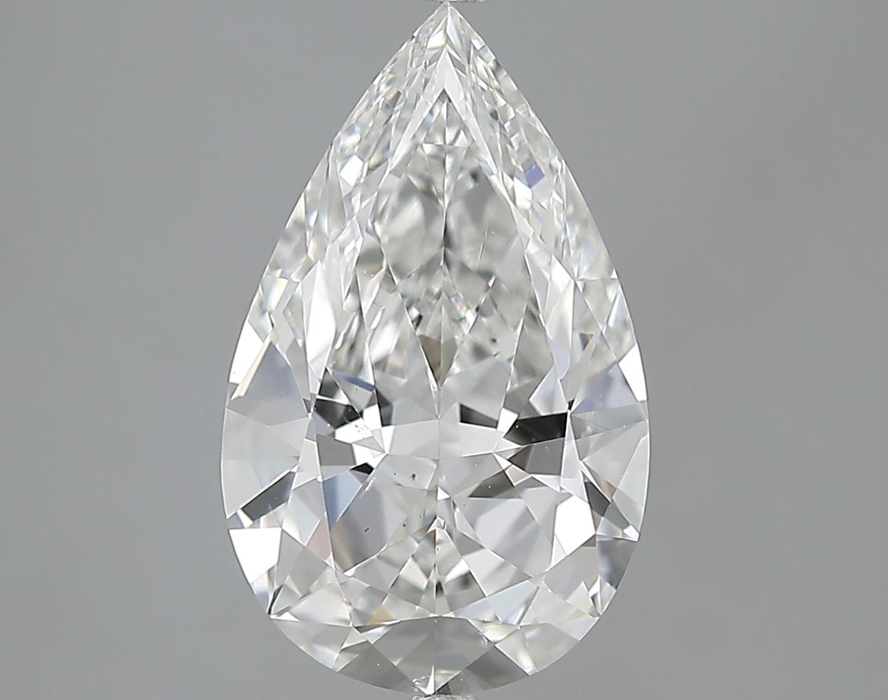 3.01 Carat Pear Cut Natural Diamond