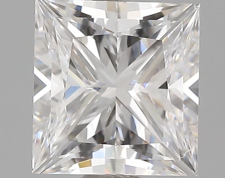 1.00 Carat E-VS2 Excellent Princess Diamond Image 