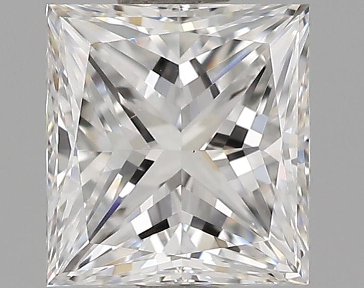 1.03 Carat E-VS1 Excellent Princess Diamond Image 