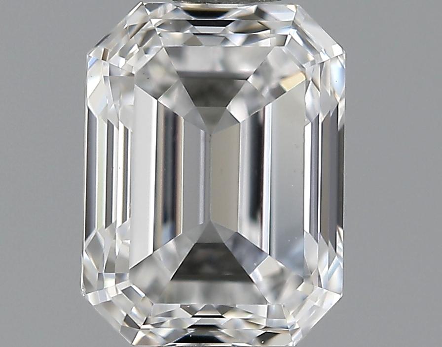 1.00 Carat D-VS1 Ideal Emerald Diamond Image 