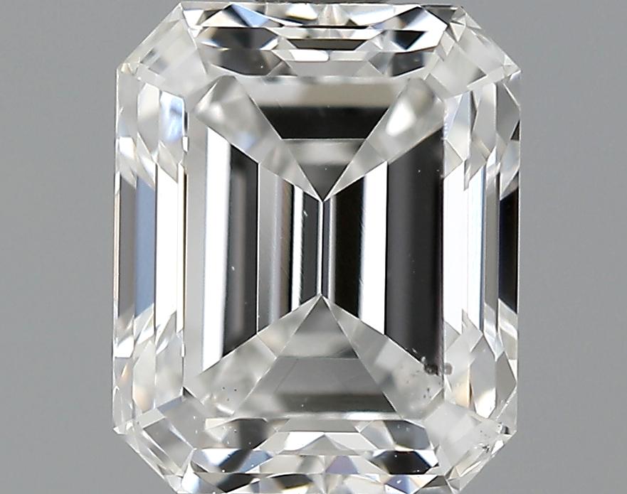1.03 Carat E-SI1 Excellent Emerald Diamond Image 