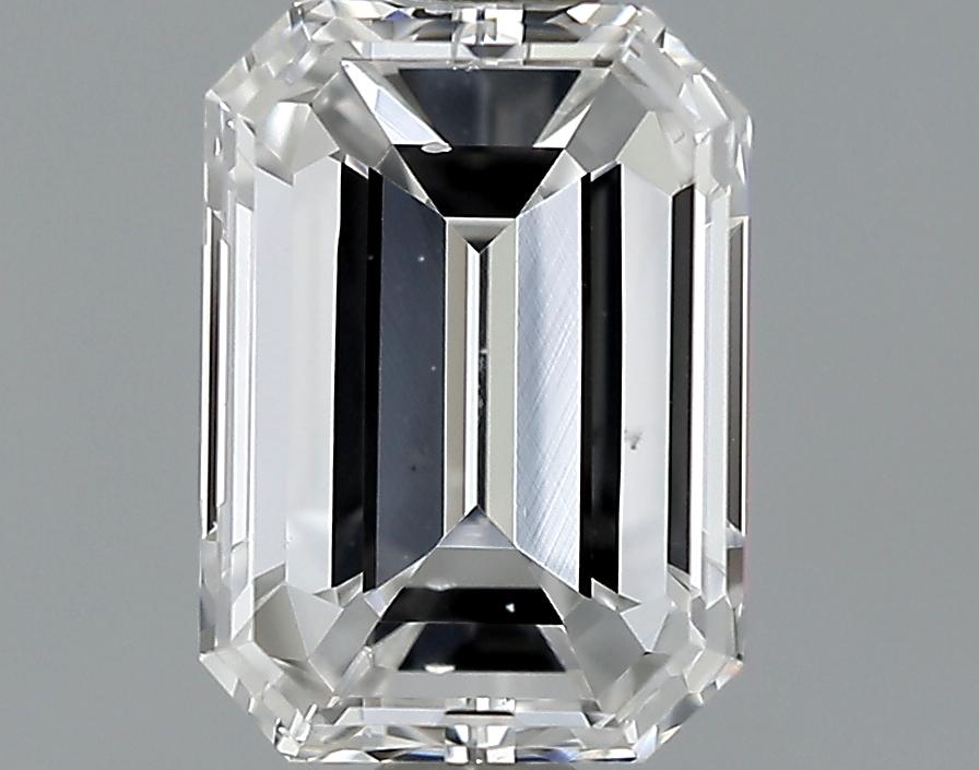 1.00 Carat E-SI1 Excellent Emerald Diamond Image 