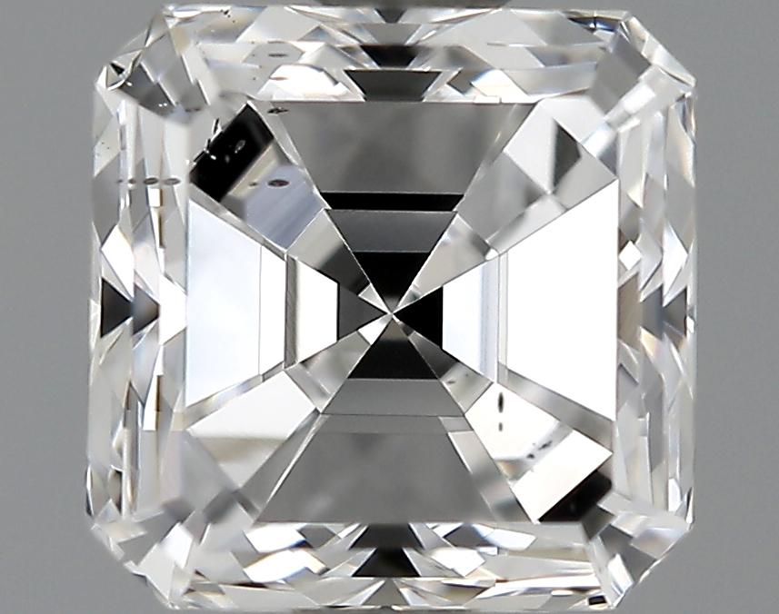 1 Carat Asscher Cut Natural Diamond