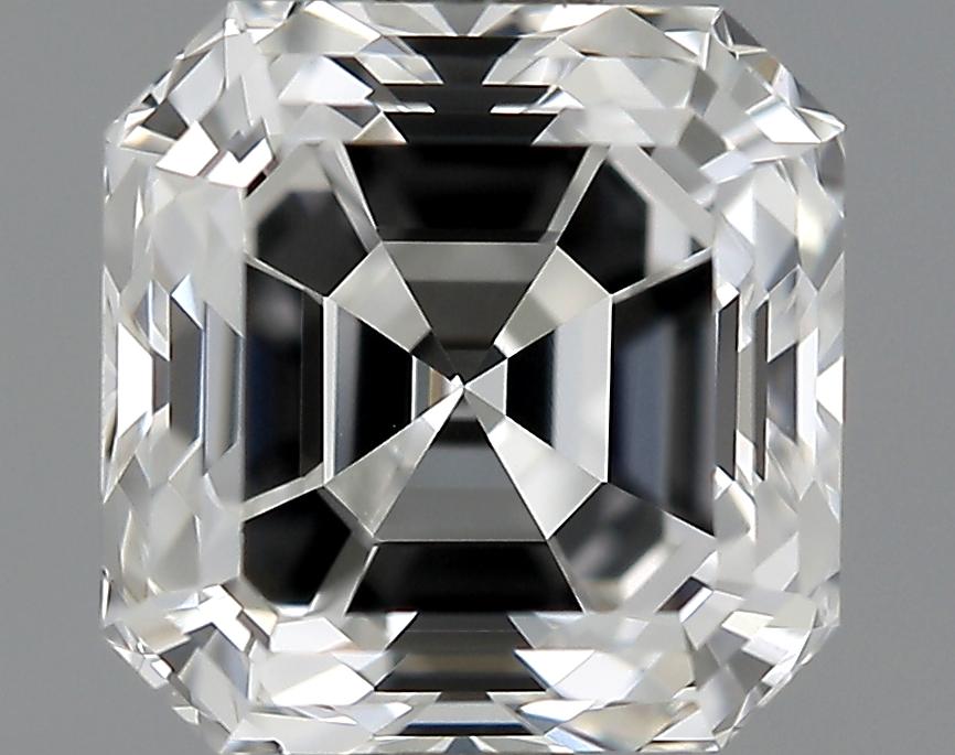 1.02 Carat F-VVS2 Excellent Asscher Diamond Image 
