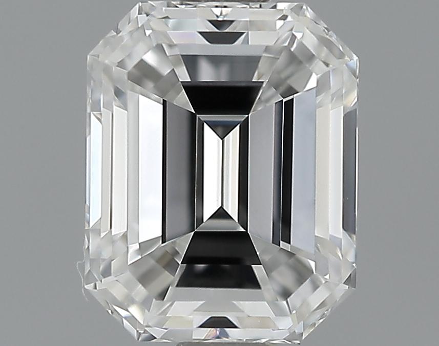 1.02 Carat E-VVS1 Ideal Emerald Diamond Image 