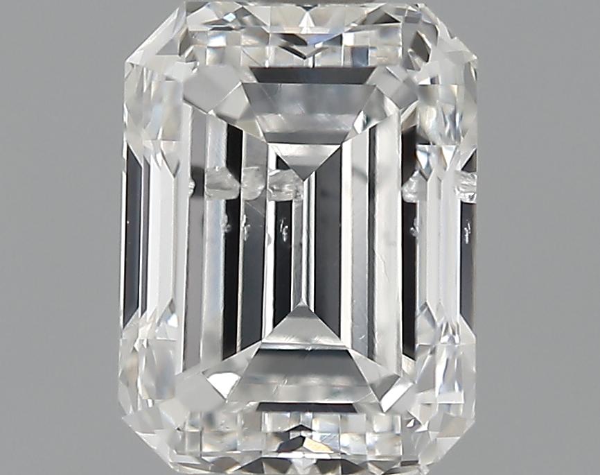 1.01 Carat E-SI2 Excellent Emerald Diamond Image 