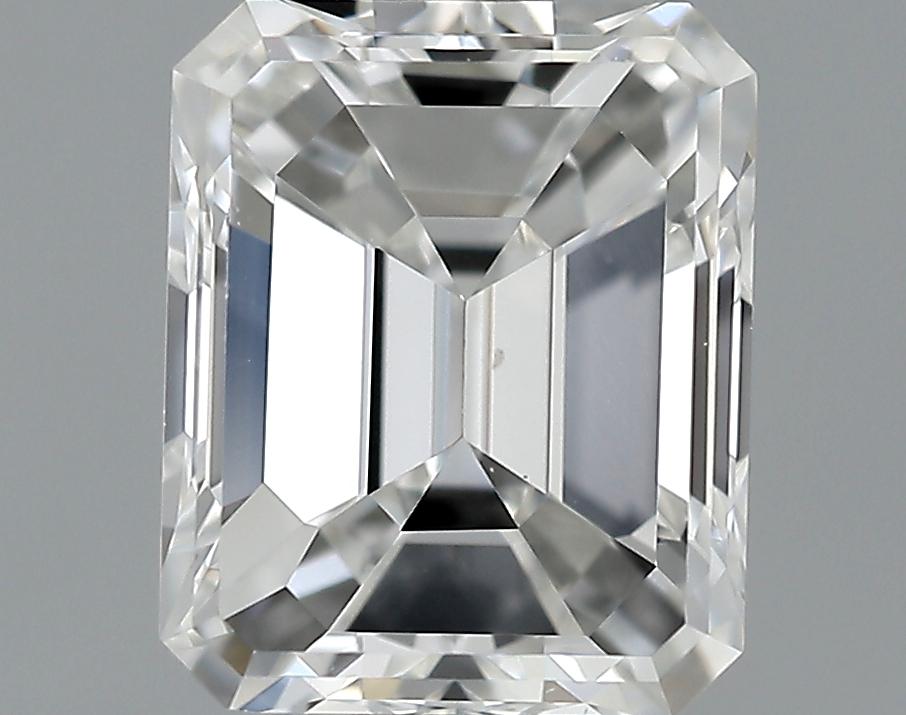 1.00 Carat E-VS2 Excellent Emerald Diamond Image 
