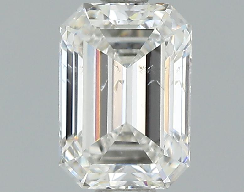 1.02 Carat G-SI2 Ideal Emerald Diamond Image 