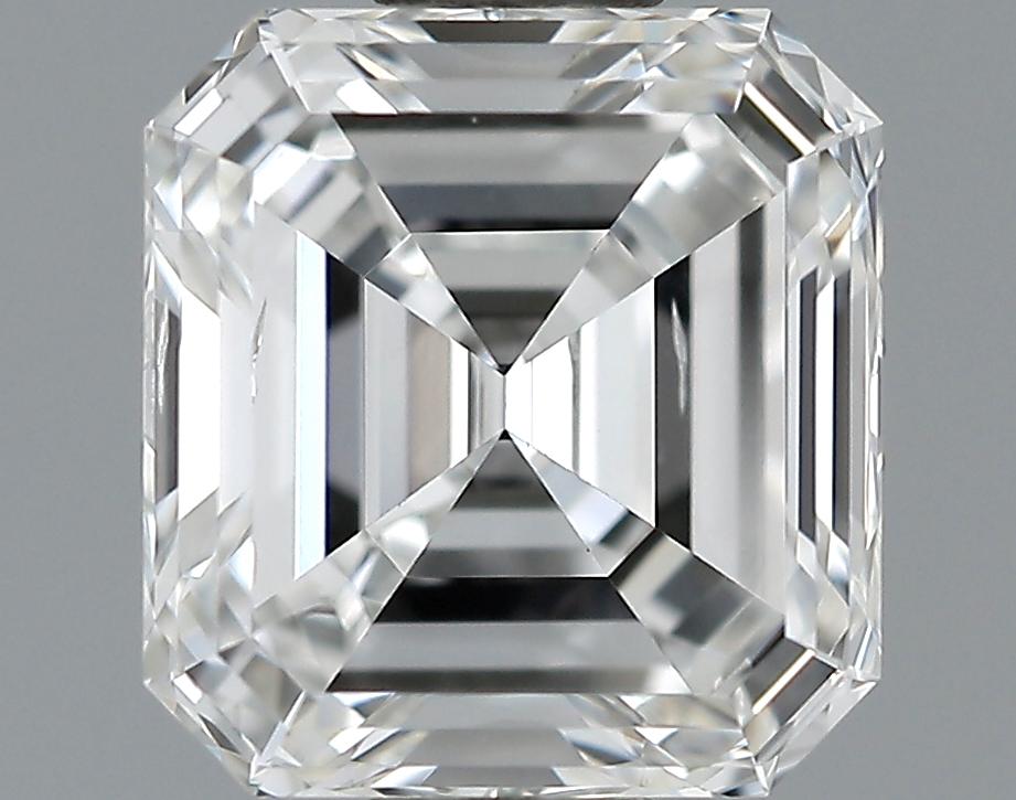 1.01 Carat F-SI1 Ideal Emerald Diamond Image 