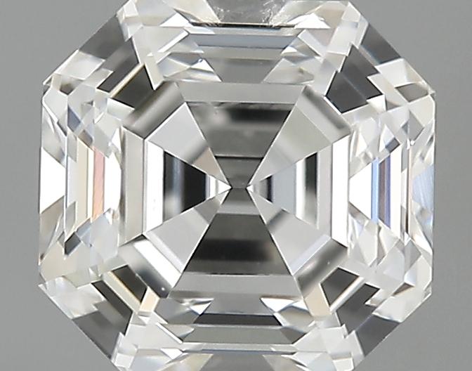 0.9 Carat Asscher Cut Natural Diamond