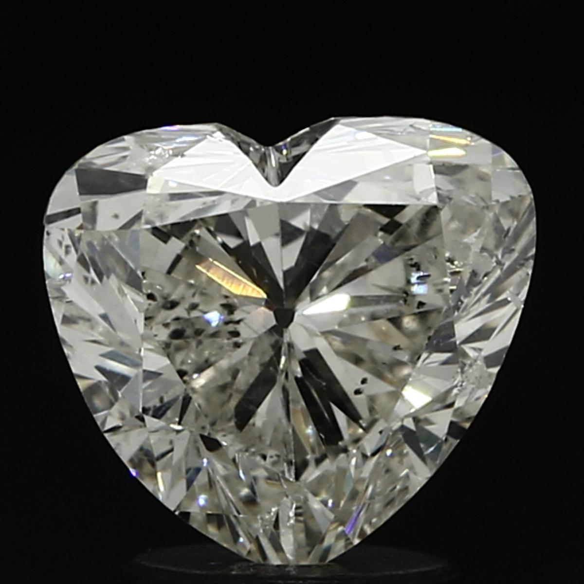 2.08 Carat Heart Cut Natural Diamond