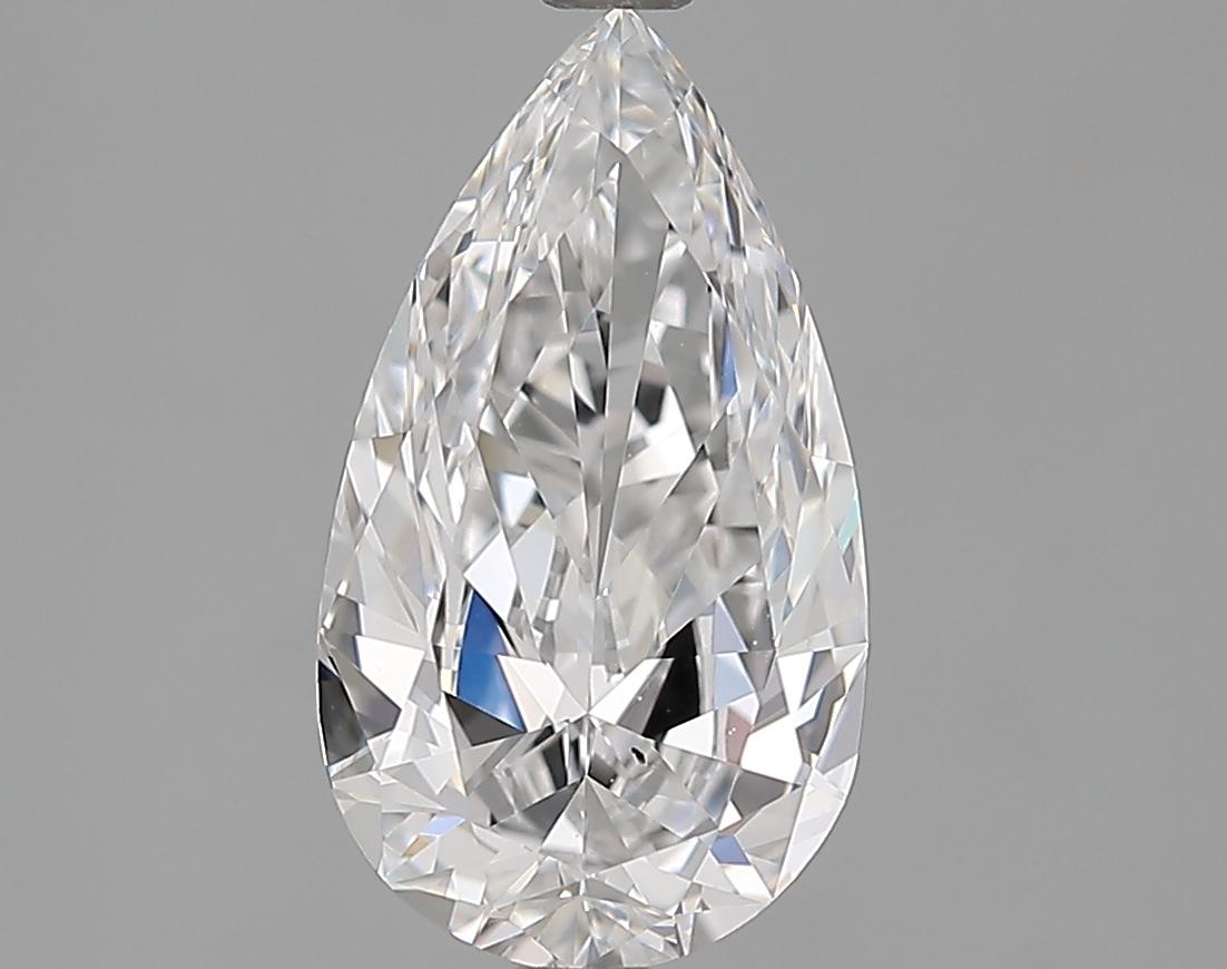 2.01 Carat Pear Cut Natural Diamond