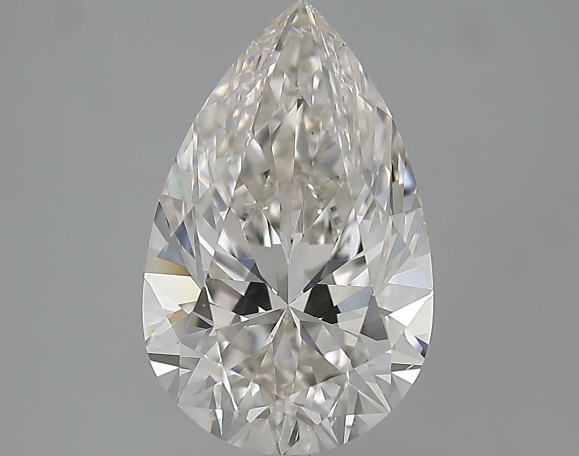 3.01 Carat Pear Cut Natural Diamond