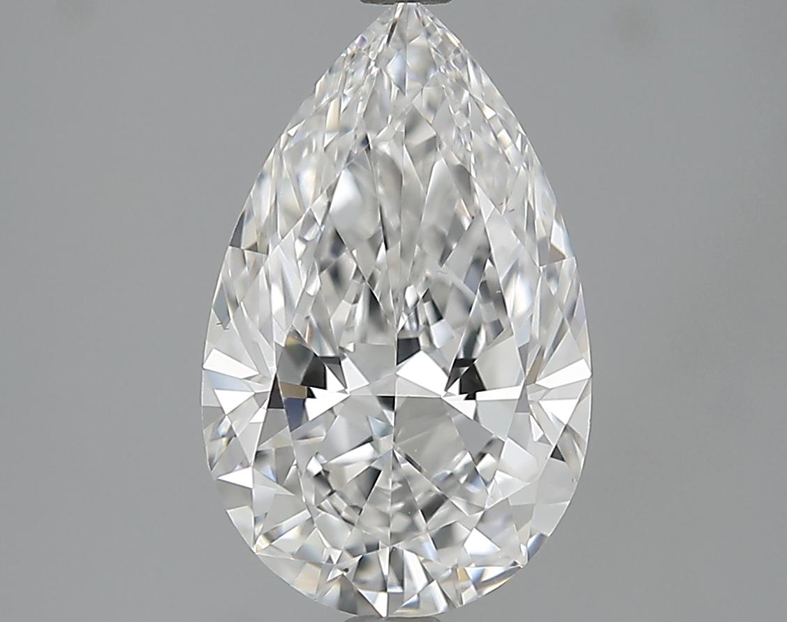 2.58 Carat Pear Cut Natural Diamond