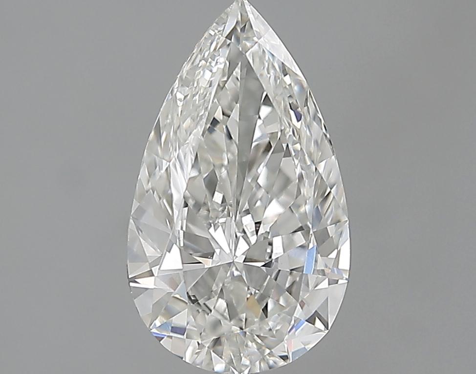 1.5 Carat Pear Cut Natural Diamond