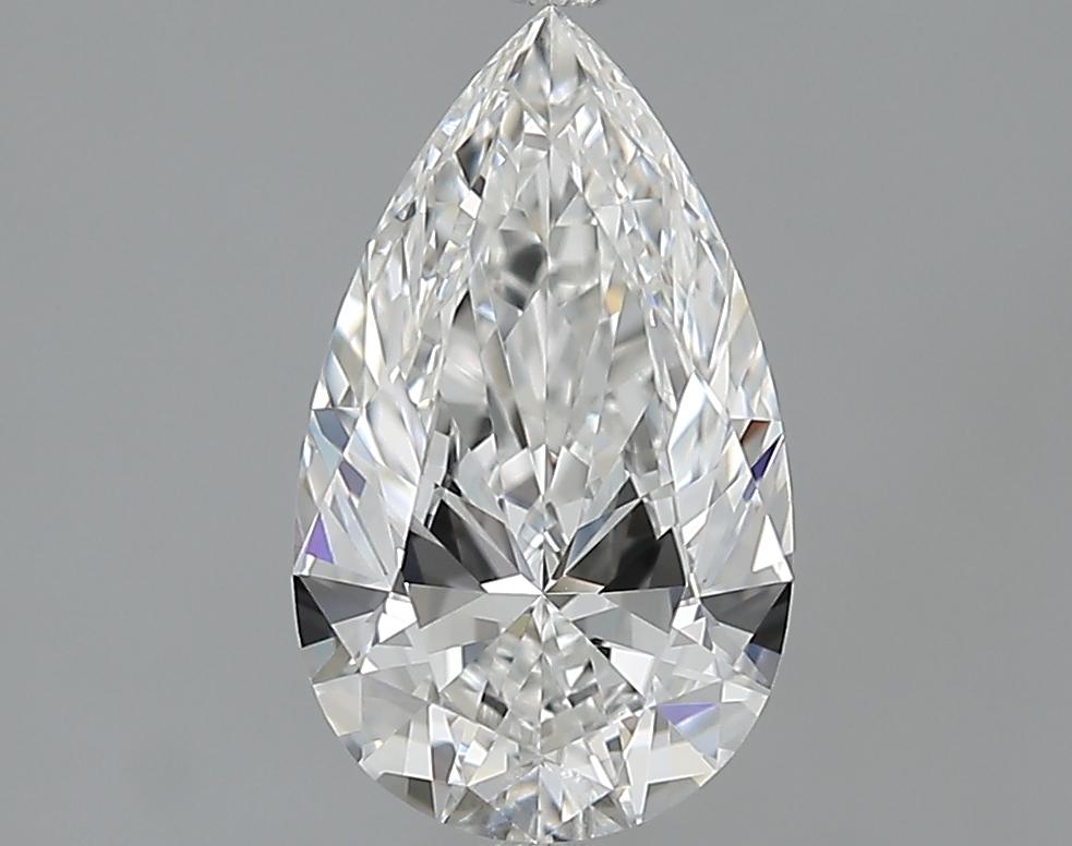 1.55 Carat Pear Cut Natural Diamond