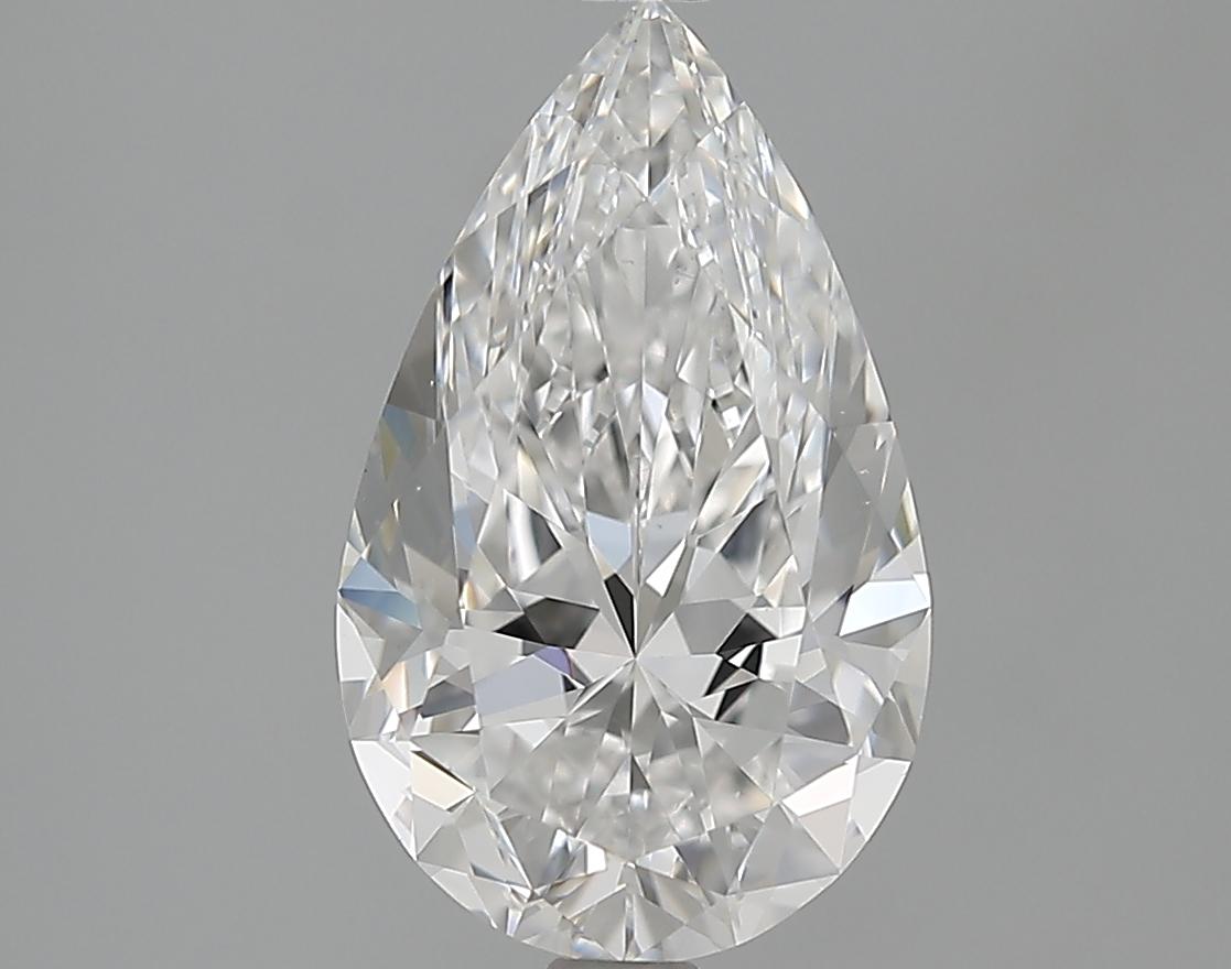 2.52 Carat Pear Cut Natural Diamond