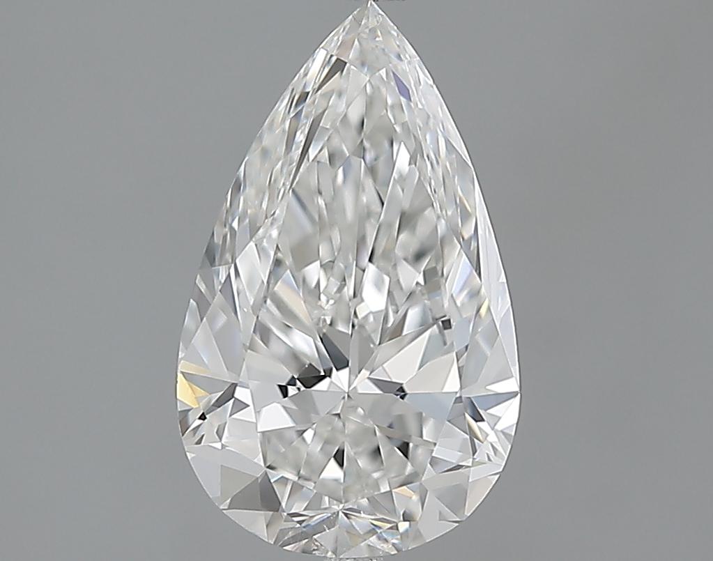 2.01 Carat Pear Cut Natural Diamond