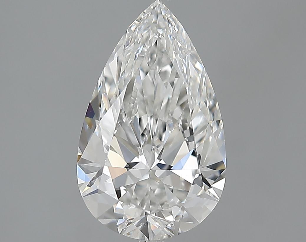 2.01 Carat Pear Cut Natural Diamond