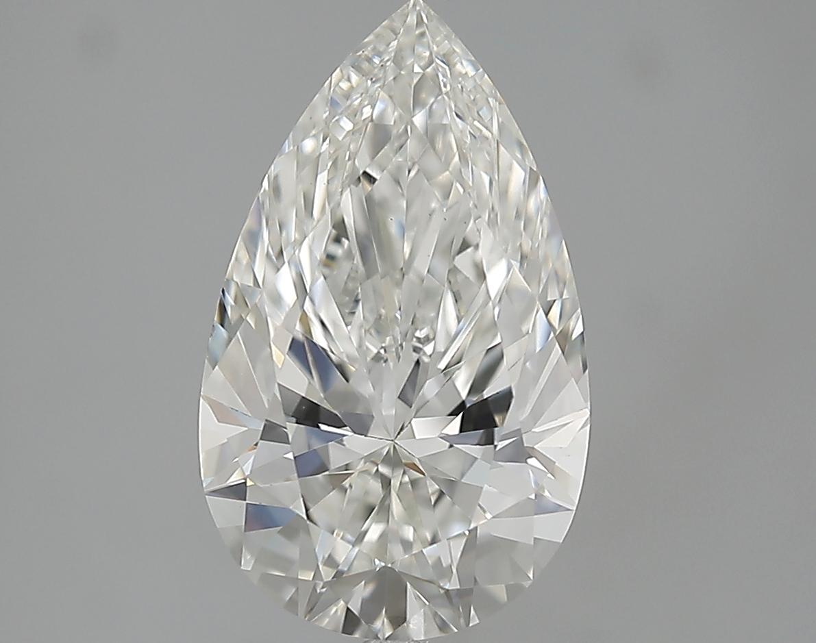 3.01 Carat Pear Cut Natural Diamond