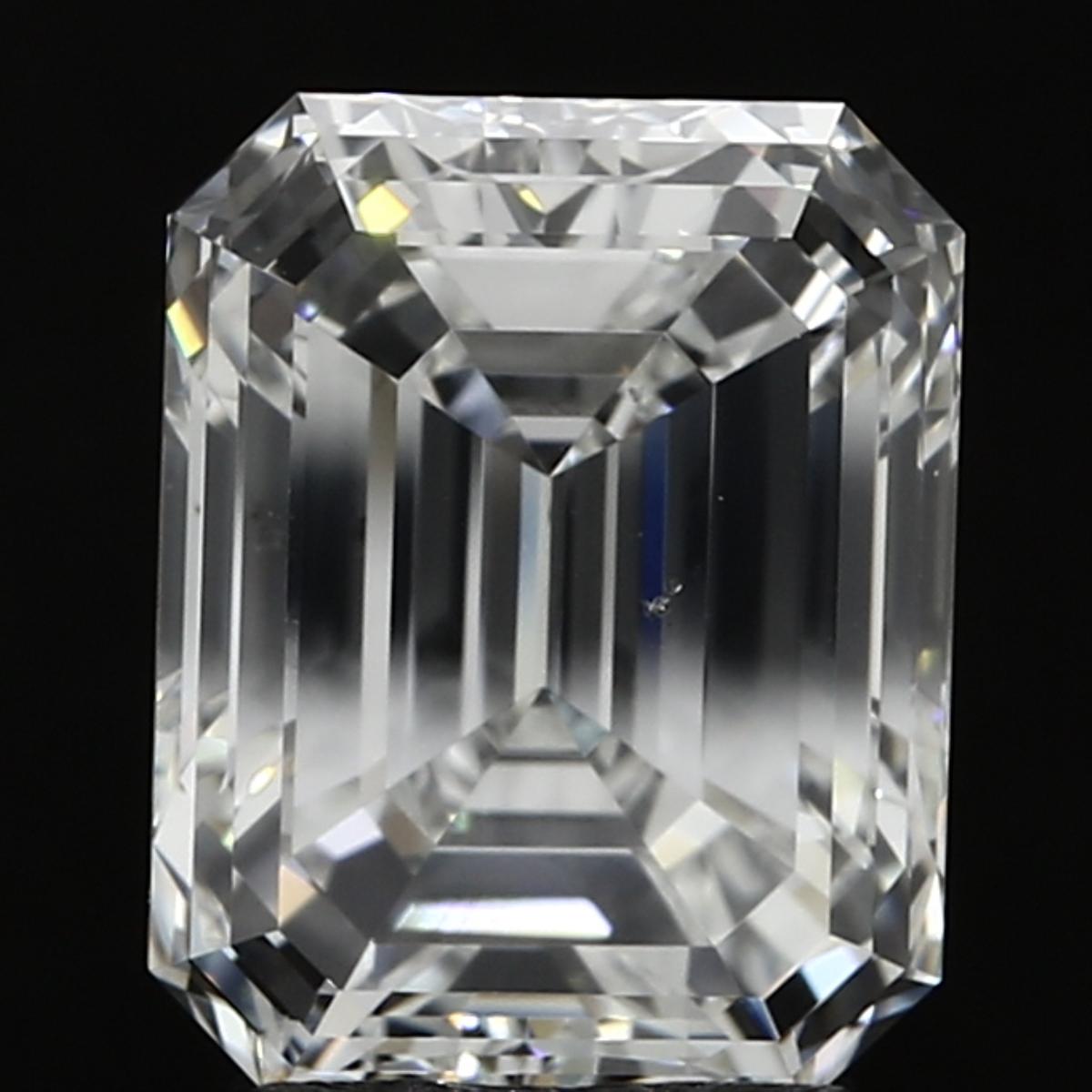 3.01 Carat Emerald Cut Natural Diamond