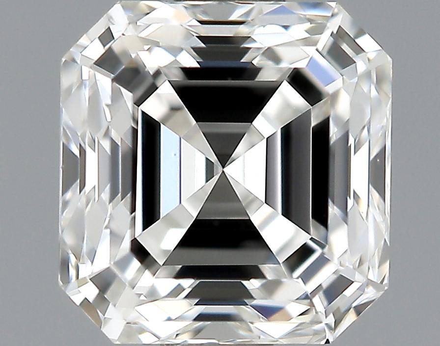 1.01 Carat G-VVS2 Ideal Asscher Diamond Image 