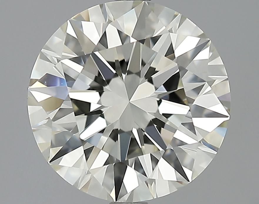 3.27 Carat Round Cut Natural Diamond