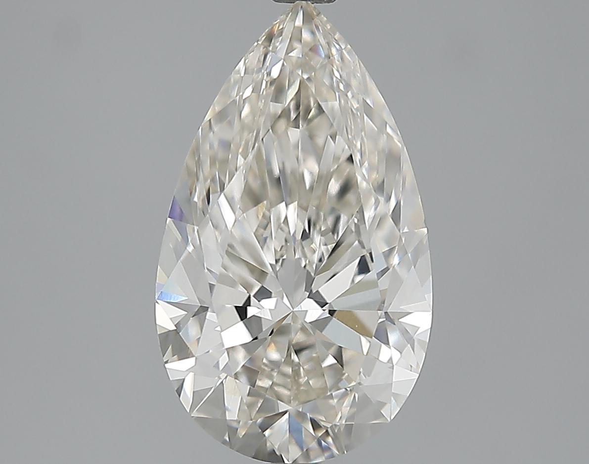 3.07 Carat Pear Cut Natural Diamond