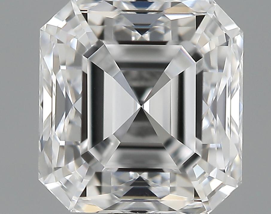 1.00 Carat D-VVS2 Ideal Asscher Diamond Image 