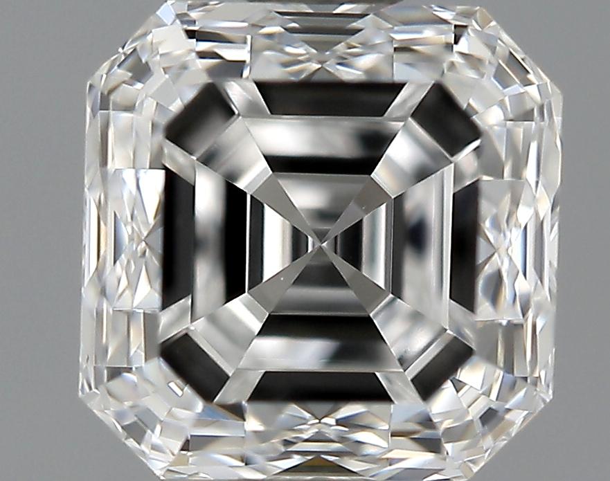 1.01 Carat E-VS1 Ideal Asscher Diamond Image 