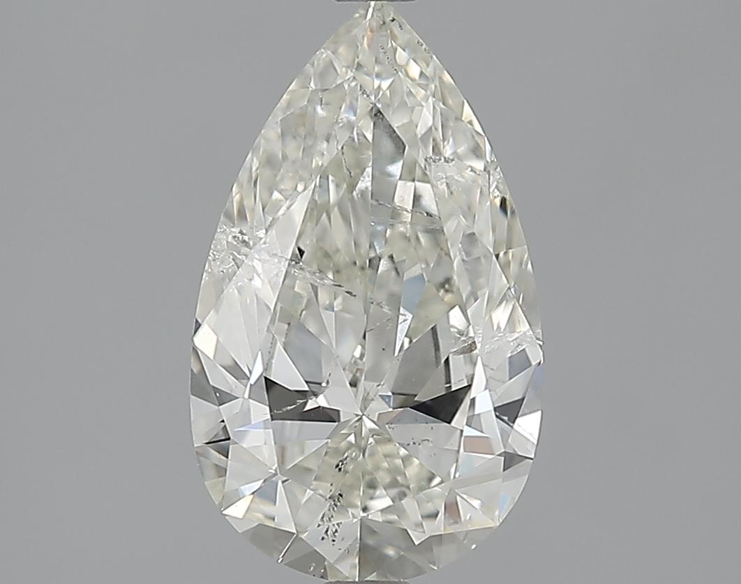 2.02 Carat Pear Cut Natural Diamond