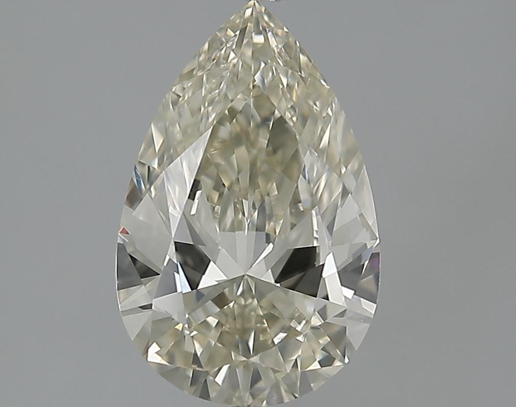 2.01 Carat Pear Cut Natural Diamond