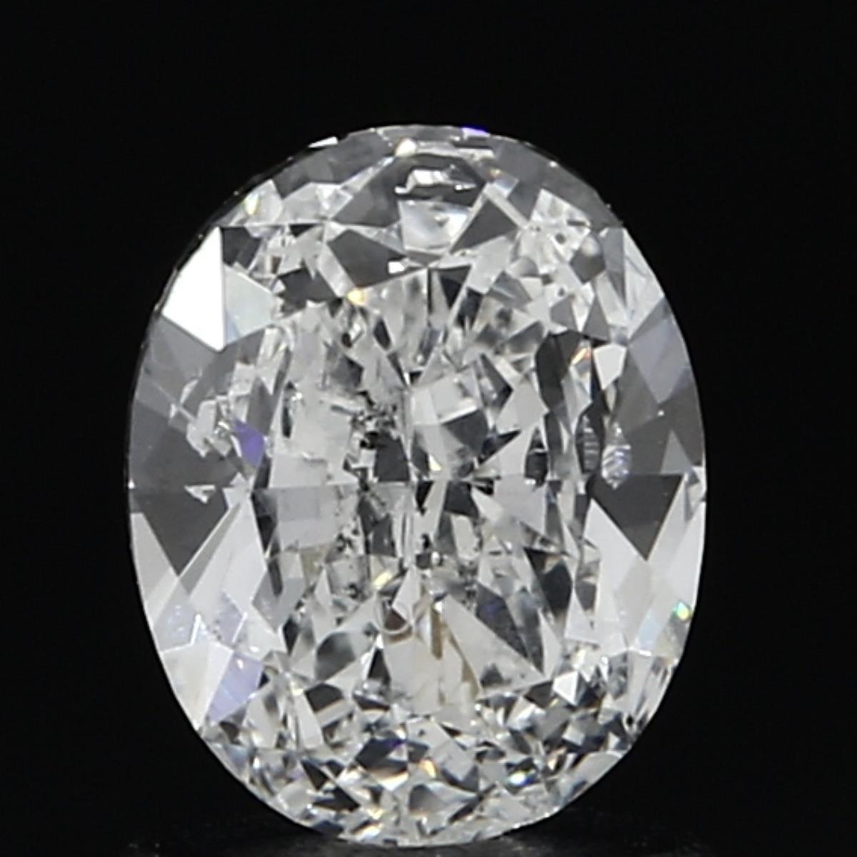 1.01 Carat F-SI2 Excellent Oval Diamond Image 