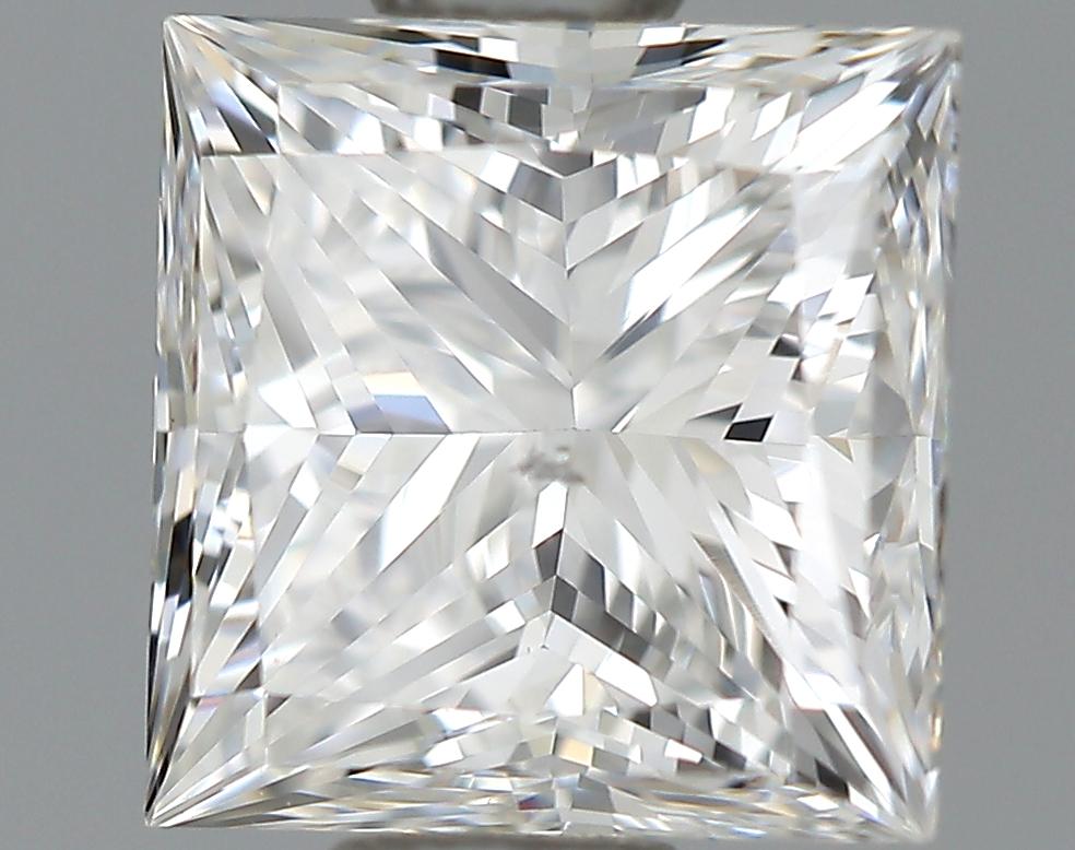 1.00 Carat F-SI2 Ideal Princess Diamond Image 
